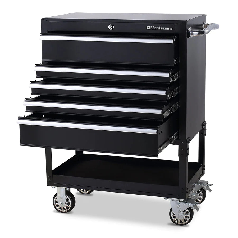 BK3005UC Utility Cart open drawers