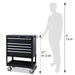 BK3005UC Utility Cart height comparison