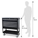 BK3605UC Utility Cart height comparison