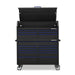 BKM562411TC 56 x 24 in. 11-Drawer Tool Cabinet combo with chest front, open