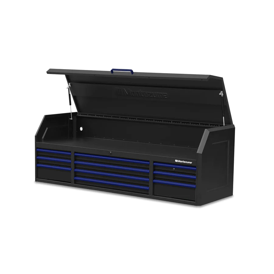 BKM722410CH 72 x 24 in. 10-Drawer Tool Chest left, open