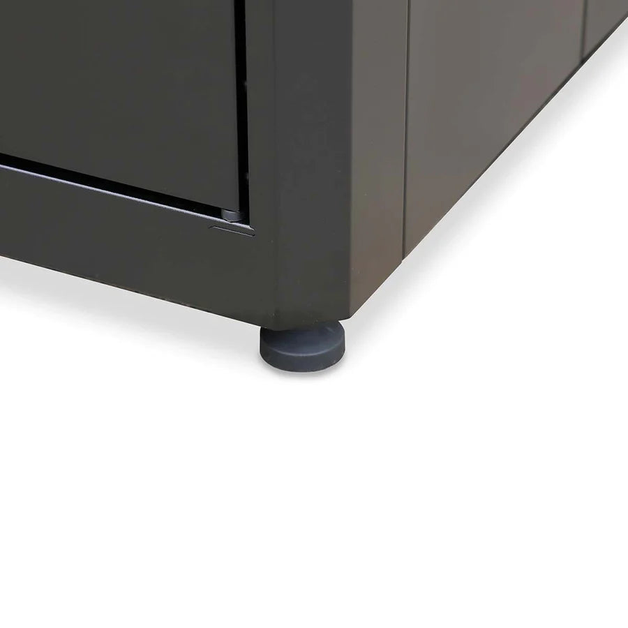 BKMG30242BC 2-Door Base Cabinet with Stainless Steel Worktop base