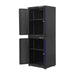 BKMG3024STBC 2-Door Stacking Cabinet Stacked left, open