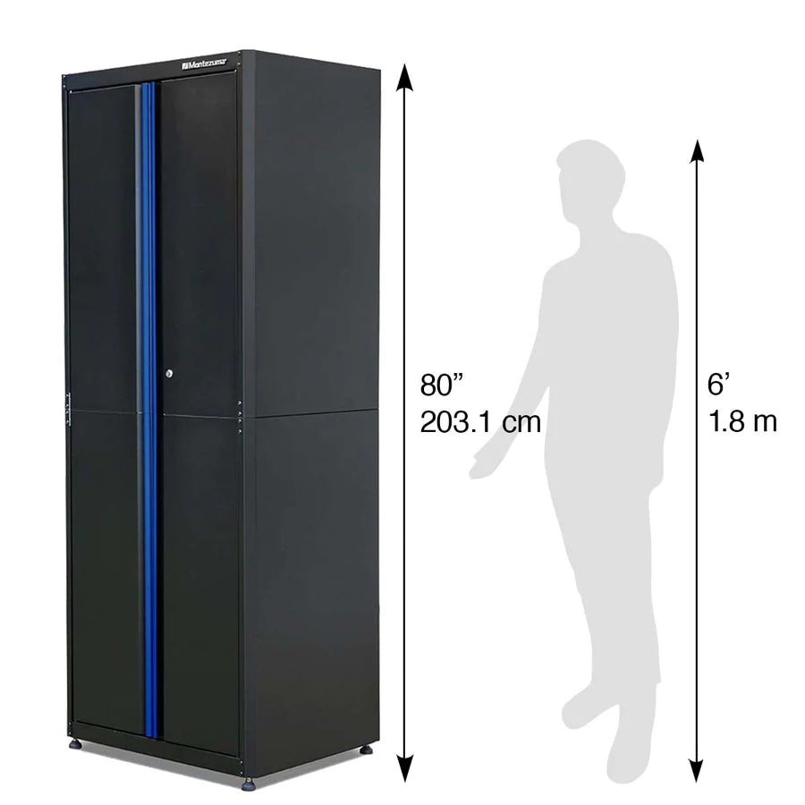 BKMG3024TBC 2-Door Tall Cabinet height comparison