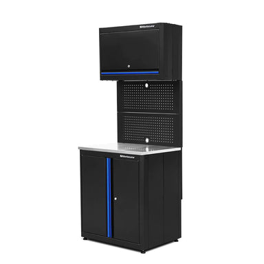 Montezuma Workstation Cabinet Combo Set - Option 1