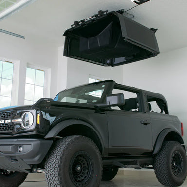 Bronco Hard Top Lifter - Top Lifted