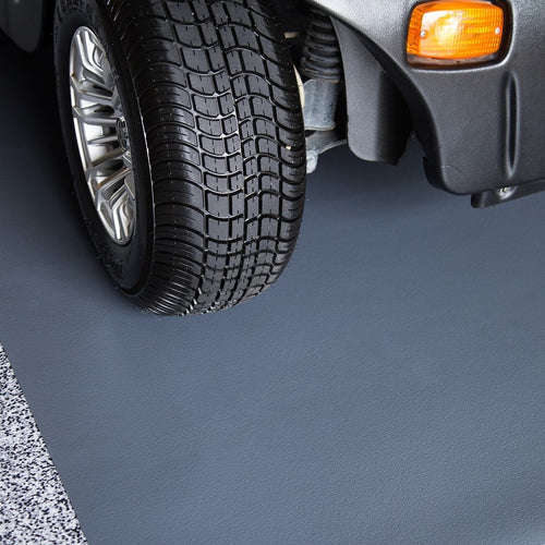 G-Floor® Ceramic Universal and Garage Flooring - Grey with Car