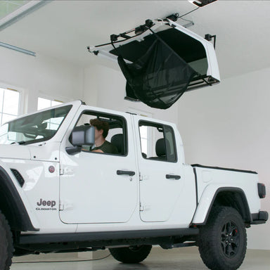 Jeep Gladiator Hard Top Lifter - Top Lifted