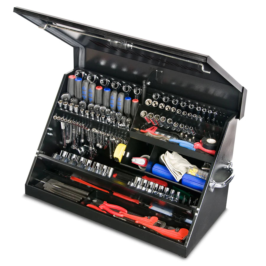 ME300B Black Toolbox open with tools