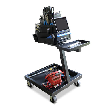 MRTC2623B Mobile Revolving Tool Cart fully loaded