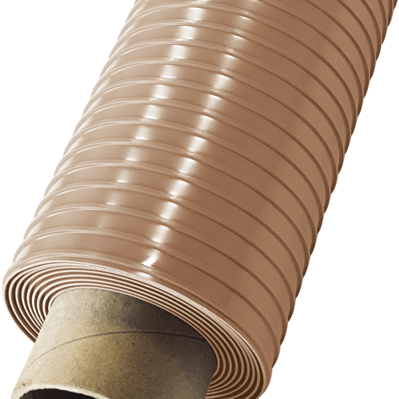 G-Floor® Universal and Garage Ribbed™ Channel Flooring® roll, sandstone