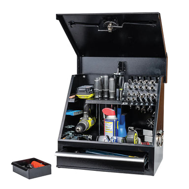 SB180DB Shopbox open with tools