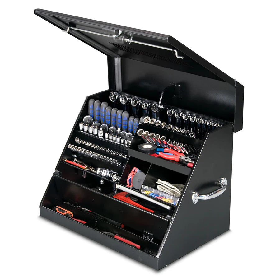 SE250B Toolbox open with tools